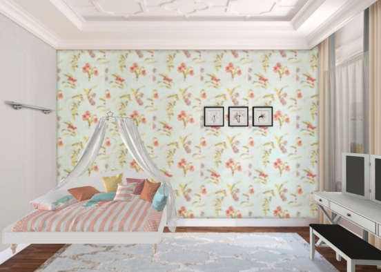 minimalist in bedroom Design Rendering