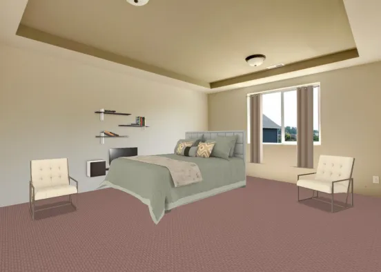 New master Bedroom  Design Rendering
