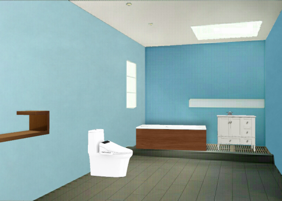 Guessed bathroom  Design Rendering