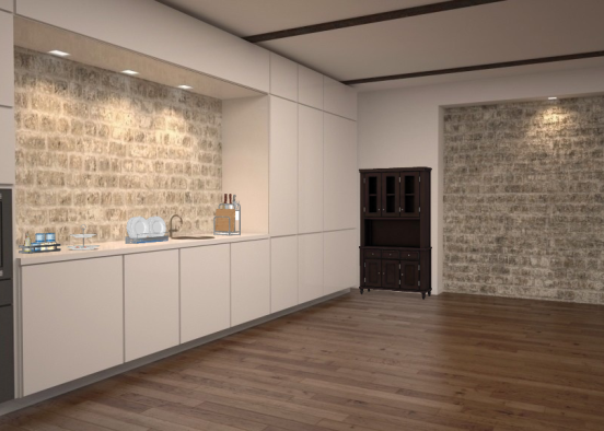My kitchen that i did Design Rendering