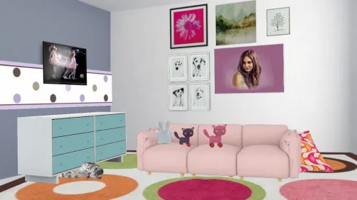 Little girls play room