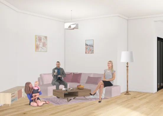 guests in the sitting room 🌸🌺🌷🌹💐👛👚💅🏼 Design Rendering