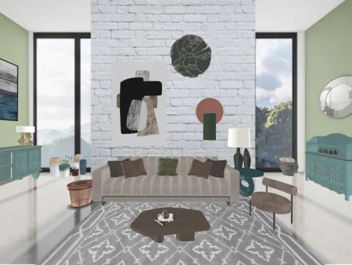 white brick