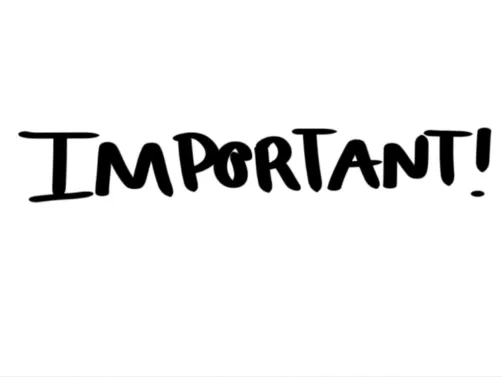 Important Message