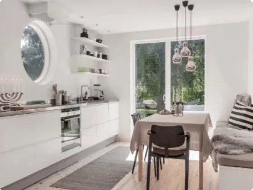 Beautiful Modern Cabin Kitchen