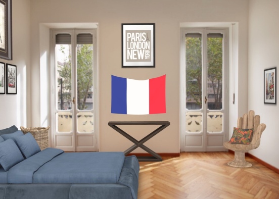 Paris Beauty Room Design Rendering