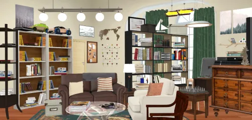 Sheldon and Leonard's apartment 📚