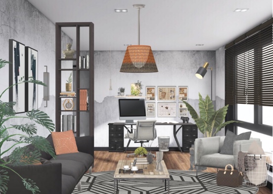 Work from home Design Rendering
