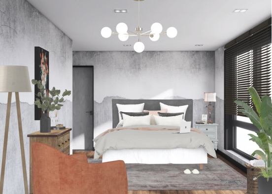 it’s all about Character.  Make any space uniquely yours!! BEDROOM  Design Rendering