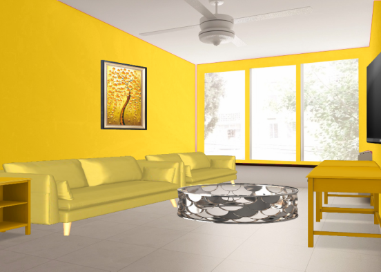 Yellow Paradise Design Rendering