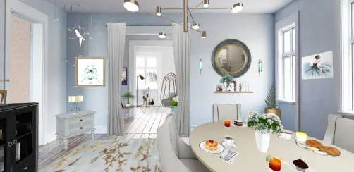 Brilliante diseno de comedor