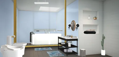 Bnw bath room