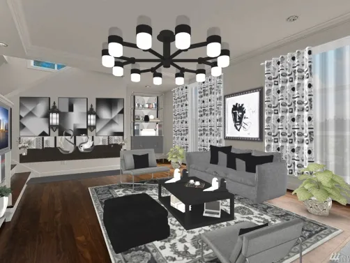 Inspiration grey and black