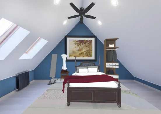 mother room or a guest room 😜 Design Rendering