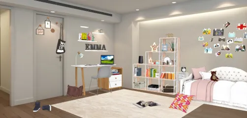 Chambre ado fille 