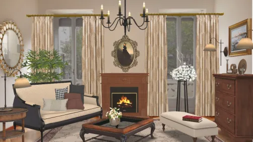 living room stylevictorian