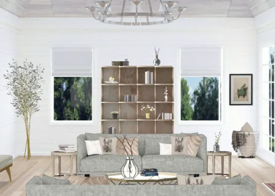 Living room ✨  Design Rendering