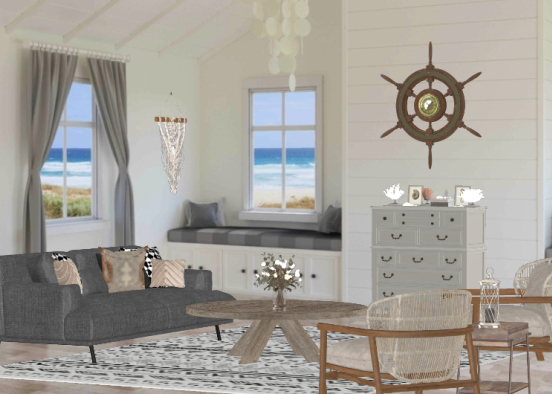 Holiday house by the coast Design Rendering