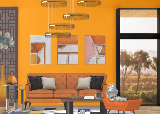 orange style Design Rendering