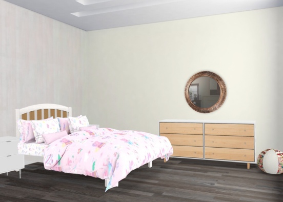 Not great but here is a girl toddlers room! Design Rendering