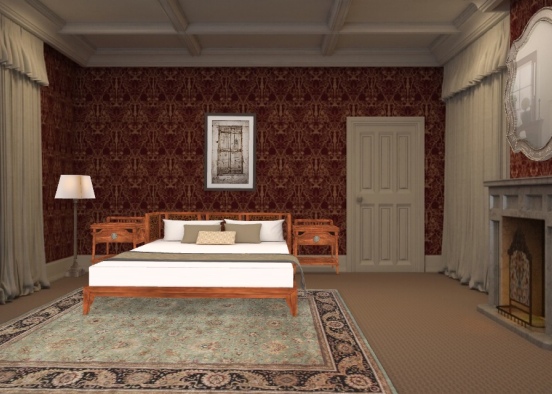 old bedroom Design Rendering