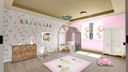 Pink Princess Room