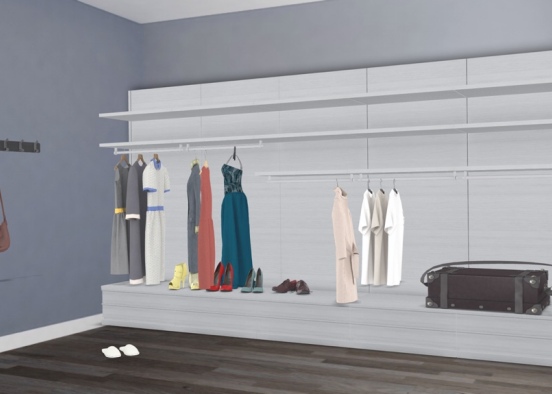 closet  Design Rendering