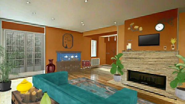 Professional interior design created with Homestyler 3D design software