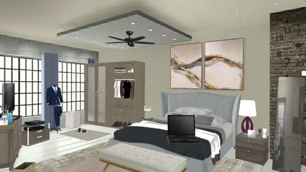 Professional interior design created with Homestyler 3D design software