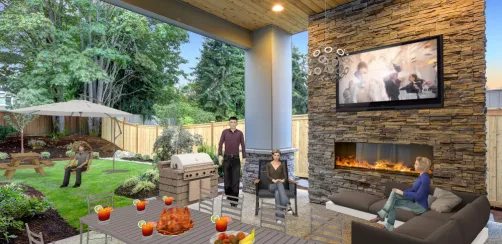 Patio exterior