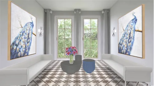 peacock tea room  ##sanctuaryforthesouldesigns #brandedbyNathalied #NathalieduMortier #NathaliedDesigner 