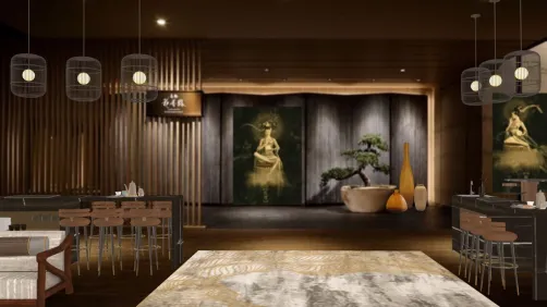 Hotel Bar Restaurant Lounge