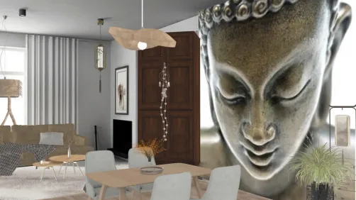zen living room 