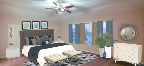 primary bedroom 