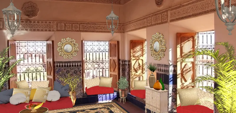 Moroccan afternoon  Design Rendering