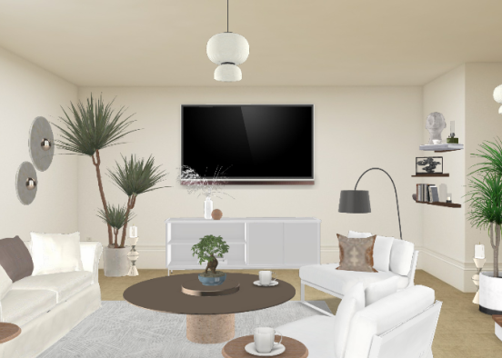 Undefined , a TV and tea  Design Rendering