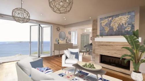 Beach Living Room 