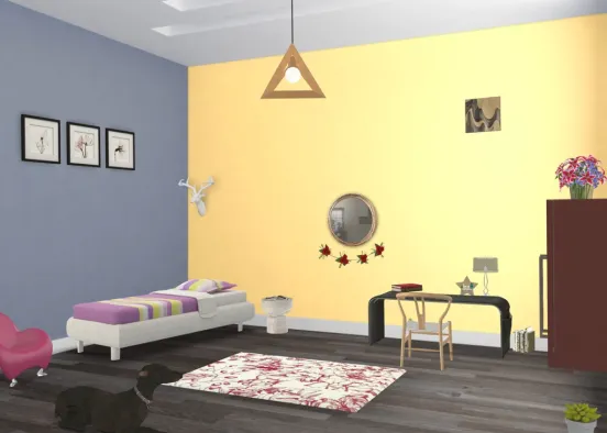 Bedroom 🛏❤️😍 Design Rendering