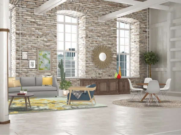 Professional interior design created with Homestyler 3D design software