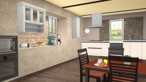 Cocina, desayunador 