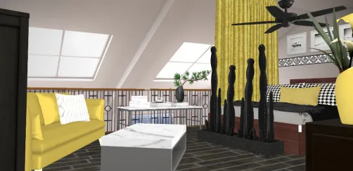 Bedroom loft at unc's studio downtown