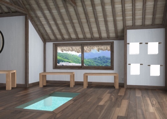 sauna Design Rendering