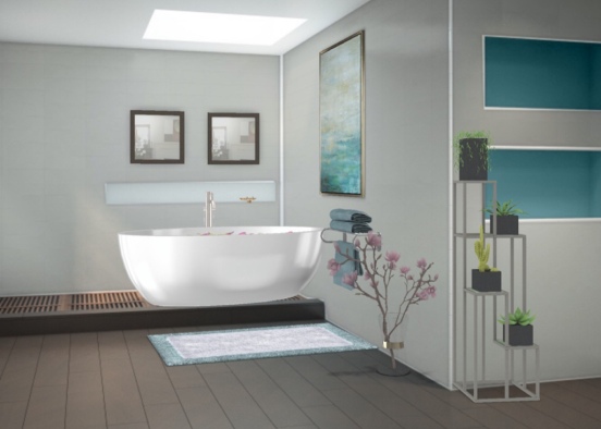 Bathroom 😍❤️ Design Rendering