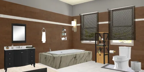 Baño elegante