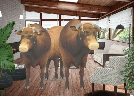 I can decorate in this app until the cows come home. Design Rendering