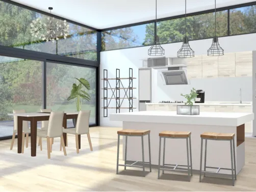 minimalist modern kitchen 