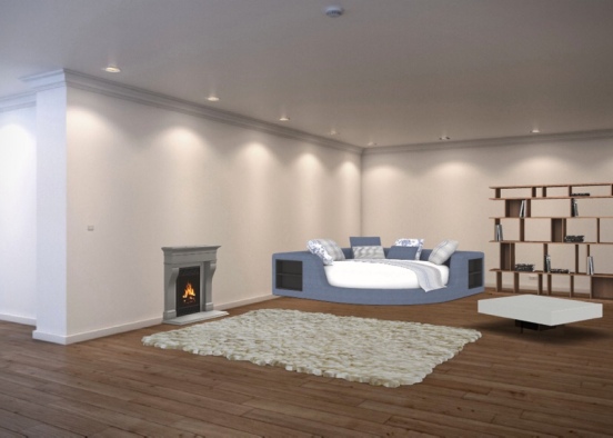 living room casa 1 Design Rendering