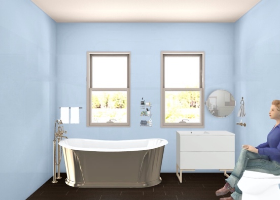 Bathroom casa 1 Design Rendering