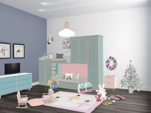 Twin Girls Room (toddler)