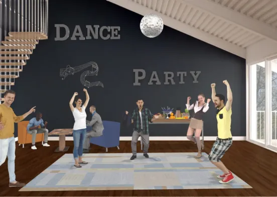 Dance Party!!!  Design Rendering